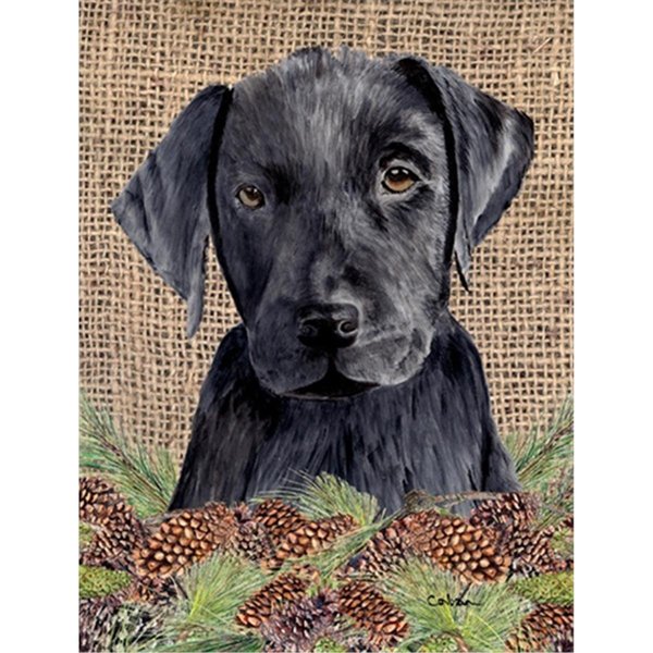 Carolines Treasures Labrador Flag - Garden Size SC9045GF